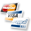 Credit Cards Accepted through PayPal